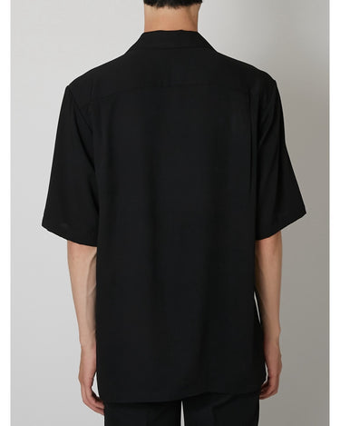 27SS予約受付中<br>【TAAKK】<br>FROWER PRINT Open-Collar Shirt