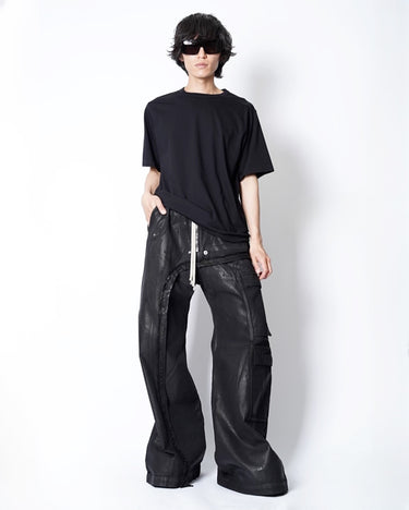 【RICK OWENS DRKSHDW】<br>IMBALANCED DOUBLE CARGO JUMBO BELAS<br>-DCF-