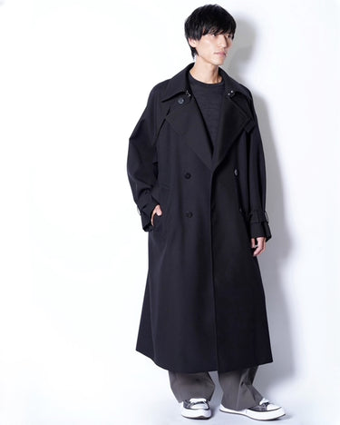 【OVERCOAT】<br>Wool Trench Coat
