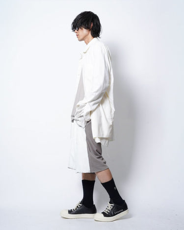 【MM6】<br>BIANCHETTO PAINT SWEAT SHORTS (UNISEX)