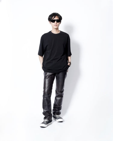 イベント期間限定アイテム<br>(6月27日～7月5日まで)<br>【KANEMASA PHIL】<br>36G High Twist SS Tee (BLACK)