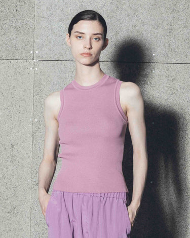 [08SIRCUS]<br>PE/Ry Ribbed<br>Tank TOP