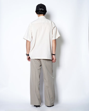 【TOGA ARCHIVES】<br>Plain weave metal S/S shirt