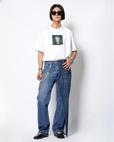 【JUNYA WATANABE】<br>× Levi's WRAP DENIM PANTS WITH 4WALLET CHAIN
