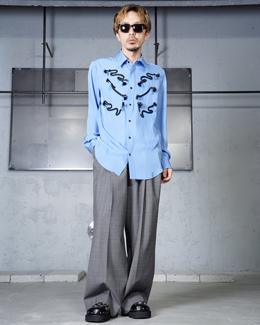 [TOGA Archives]<br>Acetate Twill Shirts