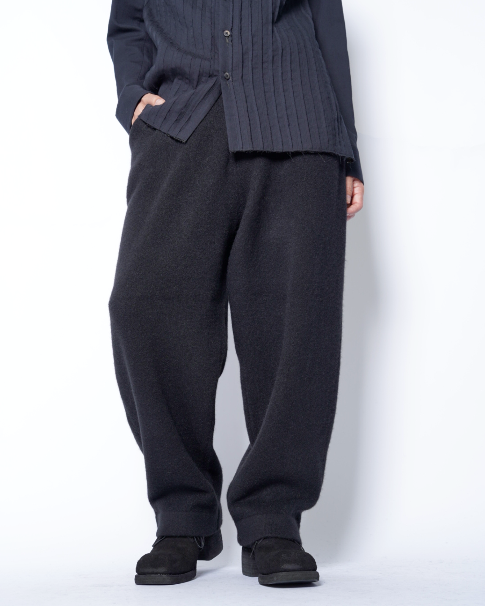 walenode yak pants / ウェルノード ヤク ニット パンツ walenode(ウェルノード) INNOCENT YAK CIRCULER KNITTING PANTS -Amanojak.