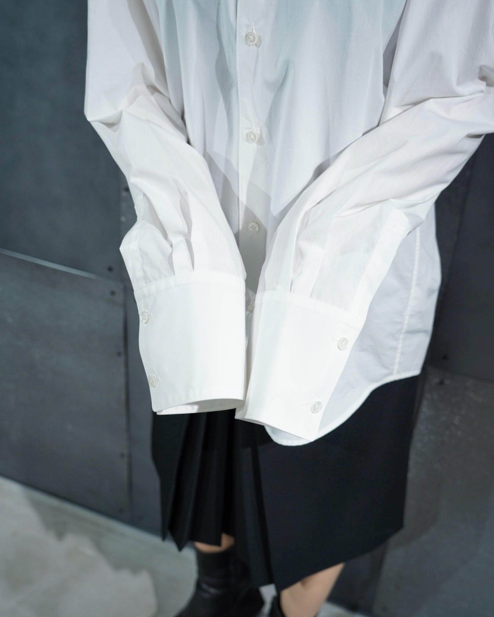 KEISUKEYOSHIDA-Elizabeth Collar Shirt -Amanojak