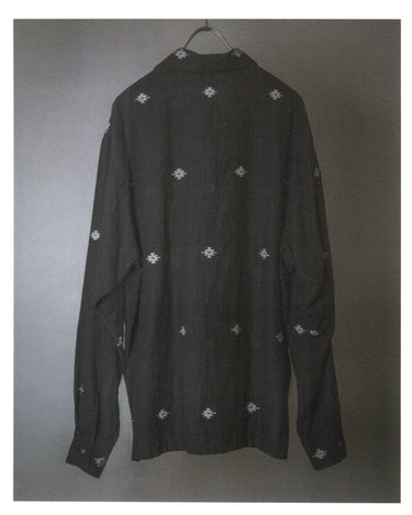 受注生産アイテム<br>期間限定受注受付中(7月31日～8月2日まで)<br>【kiminori morishita】<br>Double-Layer Jamdani Shirt