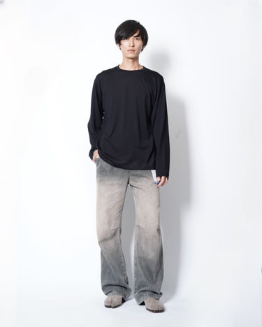 新入荷<br>【BATONER】<br>WOOL LONG SLEEVE T-SHIRT