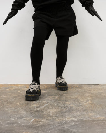 9.18(fri) 13:00 Launch<br>【RICK OWENS】<br>×Dr. Martens<br>QUAD SOLE MEGALACE® MULE