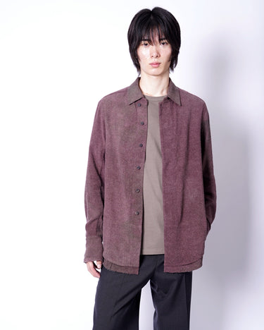 【ZIGGY CHEN】<br>CONCEALED BUTTON SHIRT