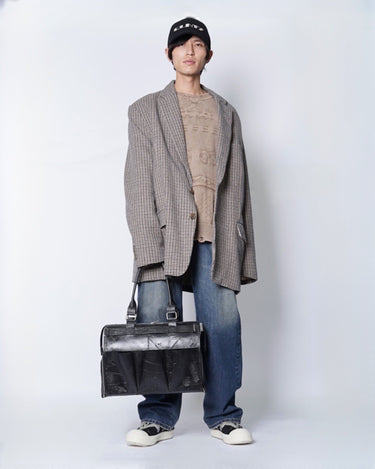 [in・stru(men-tal).]<br>DENIM BAGGY PANTS