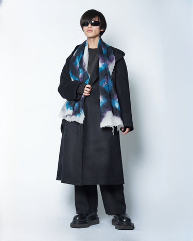 【SILVANA MANETTI】<br>"LEONIS" SCARF -cashmere/wool-
