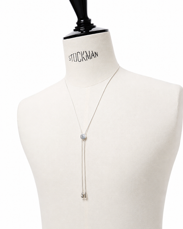 【GARDEN OF EDEN】<br>ティアドロップボロチップ<br>スネークチェーンネックレス