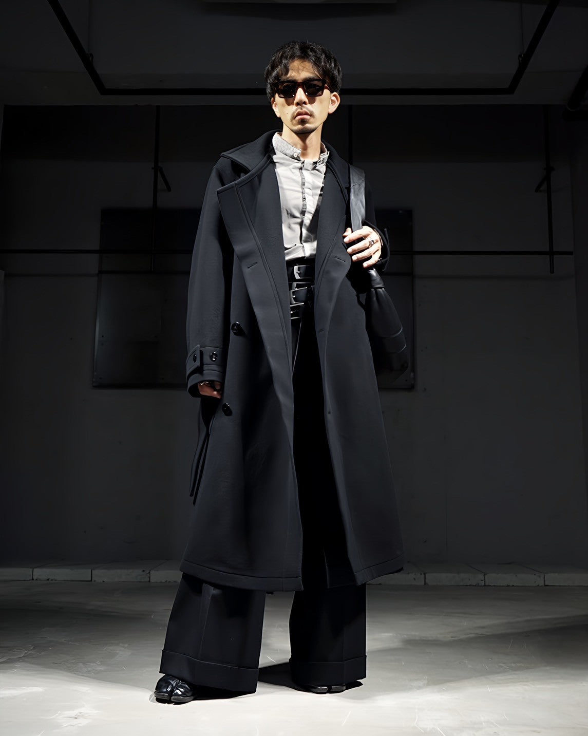 LEMAIRE UNISEX WRAP COAT S LEMAIRE WRAP COAT 23AW S ブラウン