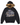 【doublet】<br>FURRY COLLAR ZIP-UP HOODIE BLACK
