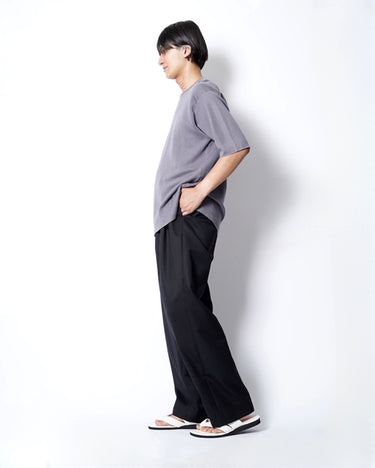【BATONER】<br>32G CHOMA SMOOTH<br>KNIT TEE