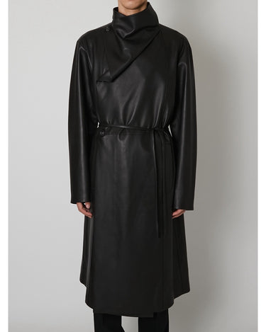 27SS予約受付中<br>【TAAKK】<br>Unlined Sheep Leather Coat