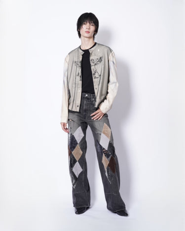 【MASU】<br>MB DIAMOND WIDE JEANS