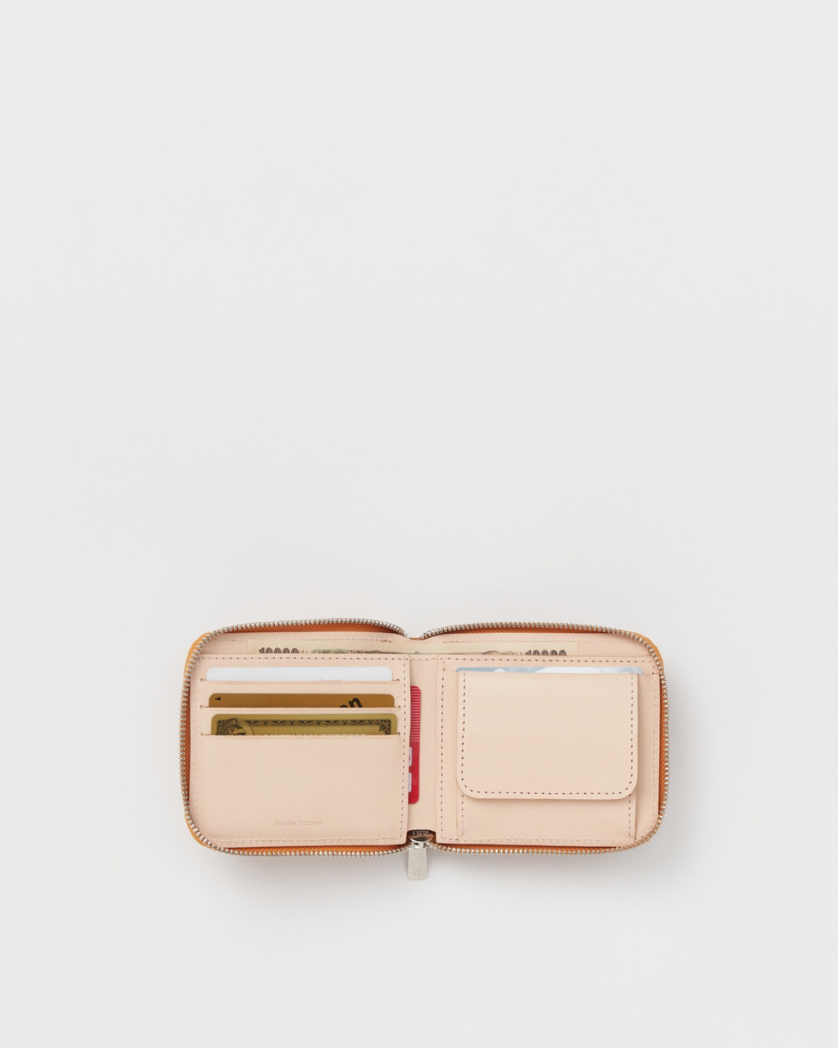 Hender Scheme】HORIZONTAL ZIP PURSE -Amanojak. Hender Scheme】HORIZONTAL ZIP PURSE -Amanojak.