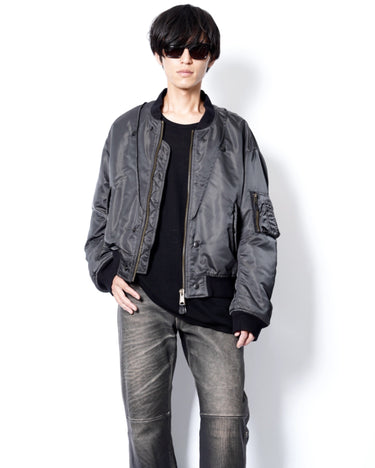 【Maison Margiela 10】<br>FOLDABLE REVERSIBLE BOMBER JACKET