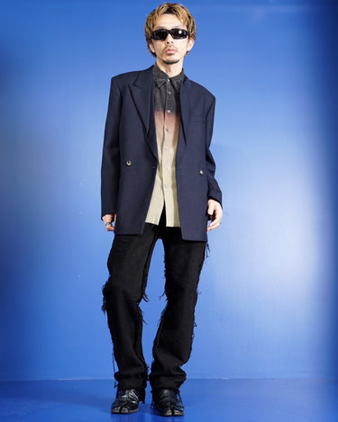 【MARINA YEE】<br>"BLACK JACK"<br>ORIGAMI BLAZER