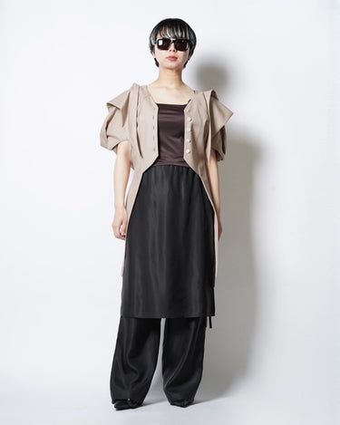 【YOHEI OHNO】<br>IVY SHAPE WOOL TOP
