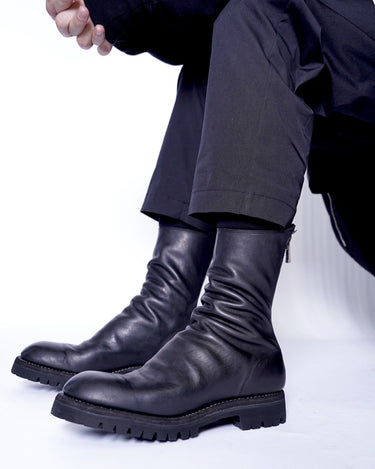 予約受付中<br>【GUIDI】<br>-788V- BACK ZIP HI-BOOTS HORSE FULL GRAIN with VIBRAM SOLE