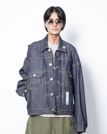 【in・stru(men-tal).】<br>SELVAGE DENIM JACKET