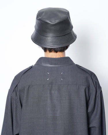 【KIJIMA TAKAYUKI】<br>ゴートレザー<br>バケットハット
