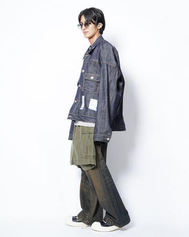 【in・stru(men-tal).】<br>SELVAGE DENIM JACKET