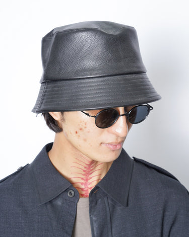 【KIJIMA TAKAYUKI】<br>ゴートレザー<br>バケットハット
