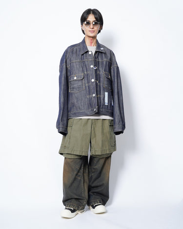 【in・stru(men-tal).】<br>SELVAGE DENIM JACKET