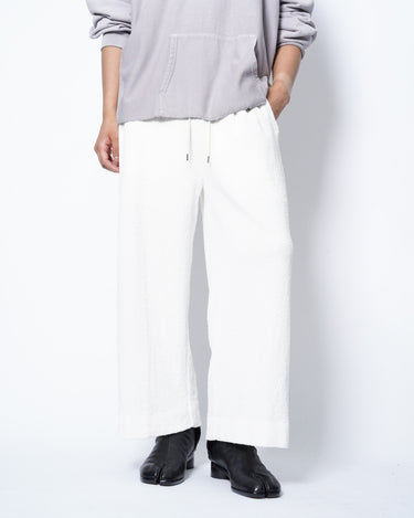 【walenode】<br>PAPER BOUCLE ANKLE PANTS