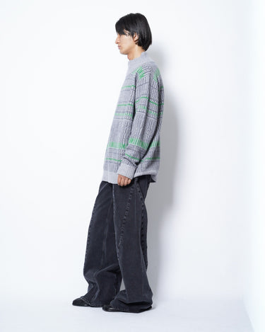 【walenode】<br>18.5 MICRON WOOL TURTLENECK SWEATER