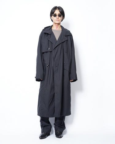 【LEMAIRE】<br>LIGHT HOODED TRENCH -WR LIGHT VENTILE® COTTON-