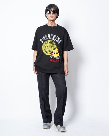 【SOMEIT】<br>for Amanojak.<br>"ROUUIS EMBROIDERY"<br>VINTAGE TEE