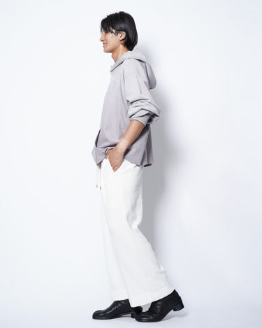 【walenode】<br>PAPER BOUCLE ANKLE PANTS