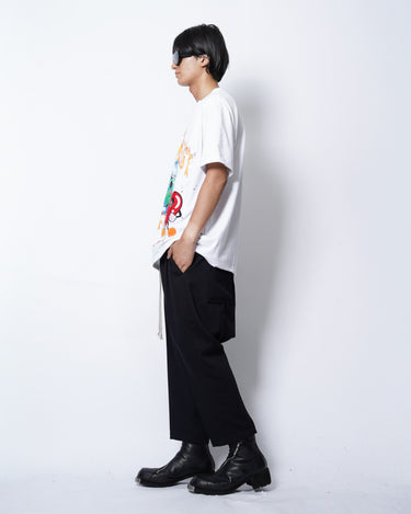 【SOMEIT】<br>for Amanojak.<br>"ROUUIS EMBROIDERY"<br>VINTAGE TEE