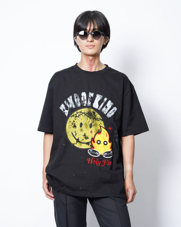 【SOMEIT】<br>for Amanojak.<br>"ROUUIS EMBROIDERY"<br>VINTAGE TEE