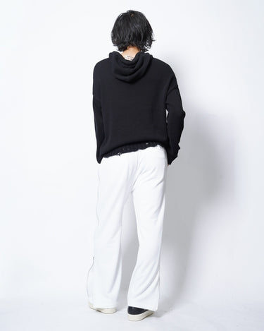 【MARNI】<br>DESTROY COTTON KNIT HOODIE