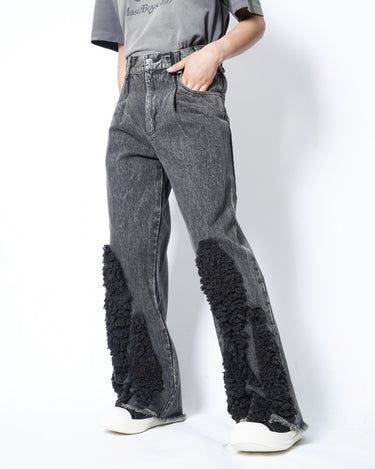 【SONG FOR THE MUTE】<br>BOYFRIEND JEANS -ACID WASH DENIM-