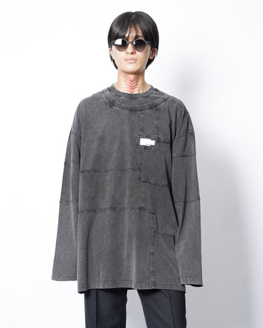 【Feng Chen Wang】<br>DECONSTRUCTION<br>WASHED LONG-SLEEVE SHIRT