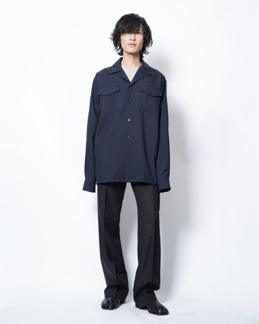 【MARNI】<br>TROPICAL WOOL WORK SHIRTS