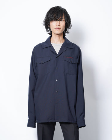 【MARNI】<br>TROPICAL WOOL WORK SHIRTS