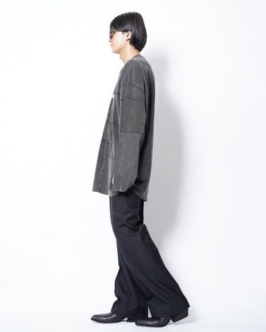 【Feng Chen Wang】<br>DECONSTRUCTION<br>WASHED LONG-SLEEVE SHIRT