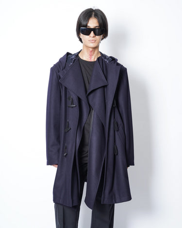 【KEISUKEYOSHIDA】<br>DUFFLE CAPE COAT