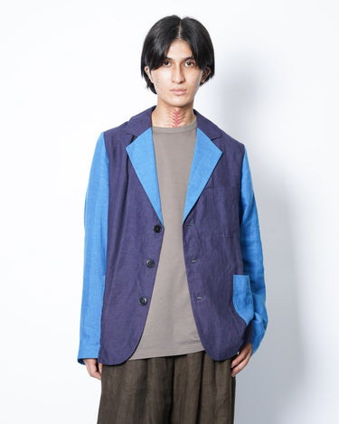 【FRANK LEDER】<br>ヴィンテージファブリック<br>エディション<br>ベルギーリネン<br>3Bジャケット