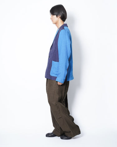 【FRANK LEDER】<br>ヴィンテージファブリック<br>エディション<br>ベルギーリネン<br>3Bジャケット