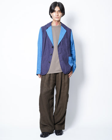 【FRANK LEDER】<br>ヴィンテージファブリック<br>エディション<br>ベルギーリネン<br>3Bジャケット